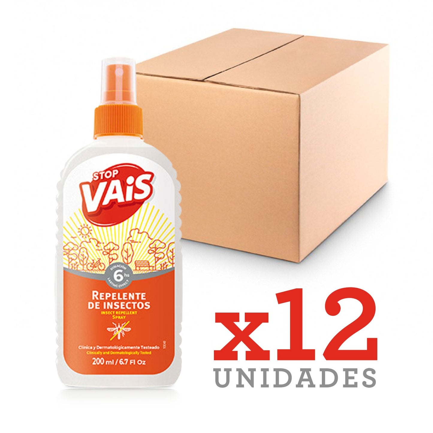 Repelente de insectos - CAJA X 12